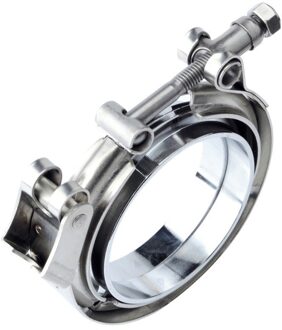 2.5 "/3.0"/3.5 "Rvs V-Band Klem Flens Uitlaat Downpipe V-Band klem Quick Release Clamp 3.5duim