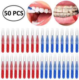 2.5/3Mm Rager Soft Dental Tand Floss Mondhygiëne Tandenstoker Orthodontische Dental Tanden Borstel Interdentale Cleaner Overigen