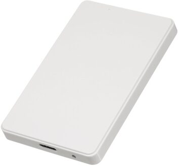 2.5 inch Hard Disk Case USB3.0 External HDD/SSD Enclosure SATA Hard Drive Case Tool-free Design Easy Installation ABS Shell Black