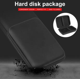 2.5-inch Harde Schijf Case Oortelefoon Opbergtas EVA Opbergtas