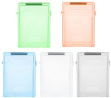 2.5 Inch Ide Sata Hdd Harde Schijf Bescherming Opbergdoos Beschermhoes A6HE Blauw