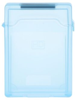 2.5 Inch Ide Sata Hdd Harde Schijf Bescherming Opbergdoos Beschermhoes Blauw