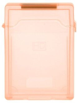 2.5 Inch Ide Sata Hdd Harde Schijf Bescherming Opbergdoos Beschermhoes Goud