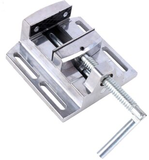 2.5 Inch Mini Aluminium Boor Druk Vise Mini Vice Platte Tang Reparatie Gereedschap Voor Houtbewerking Diy Tool Freesmachine