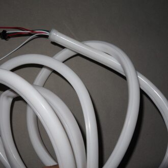 2.5 m DC12V WS2812B adresseerbare led neon pixel licht, RGB volledige kleur; 30 leds/m met 30 pixels/m; waterdichte