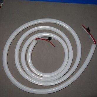 2.5 m DC12V WS2812B adresseerbare led neon pixel licht, RGB volledige kleur; 60 leds/m met 60 pixels/m; waterdichte in neon buis