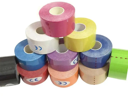2.5cm*5m Length Elastic Sport Tape Kinesiology Tape Athletic Strapping Gym Tennis Fitness Running Knee Muscle Pain Care 8