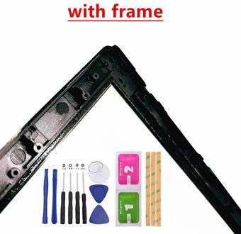 2.5D Teclast M40 TLA007 Touch Lcd-scherm Touch Panel Digitizer Sensor Vervanging Teclast M40 Touch Screen Met Gereedschap M40With kader Toolki