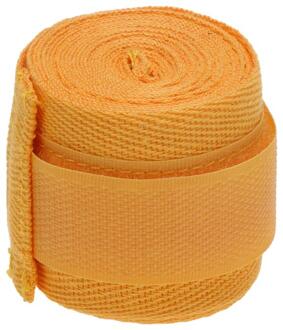 2.5M Boksen Bandage Sport Band Boksen Hand Wrap Bandage Muay Mma Taekwondo Hand Handschoenen Strakke Wrap Hand Protector Band Geel