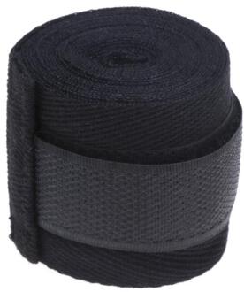 2.5M Boksen Bandage Sport Band Boksen Hand Wrap Bandage Muay Mma Taekwondo Hand Handschoenen Strakke Wrap Hand Protector Band zwart
