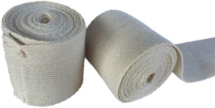 2.5M Hand Wraps Boksen Sanda Pols Bandages Band Pad Handschoen Gym Comfortabele katoenen Bescherming Stretch Vuist Laagste prijs wit