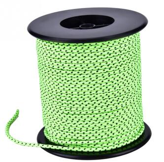 2.5MM Diameter 50m Reflecterende String Winddicht Tent Touw Guy Lijn Voor Camping Tent Camping Touw Reflecterende Scheerlijnen voor Tenten