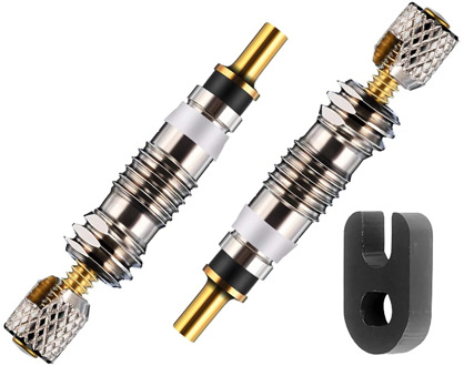 2/6/12PCS Presta Valve Bicycle Tyre Bike Tire Valve Cores+ Valve Core Removal Tool Bike Tire Valve Cores