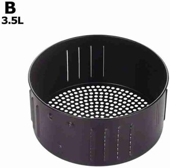 2.6L 3.5L Non-stick Lucht Friteuse Mand Bakken Stevige Afvoer Koekenpan Accessoires En Pan Olie Duurzaam Slijtvast q7S2