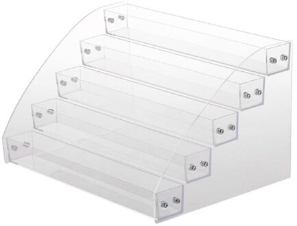 2-7 Tiers Clear Acryl Vloeibare Pigment Flessen Opbergdoos Organisatoren Lipstick Sieraden Display Houder Nagellak Rack 5