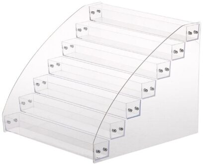 2-7 Tiers Clear Acryl Vloeibare Pigment Flessen Opbergdoos Organisatoren Lipstick Sieraden Display Houder Nagellak Rack