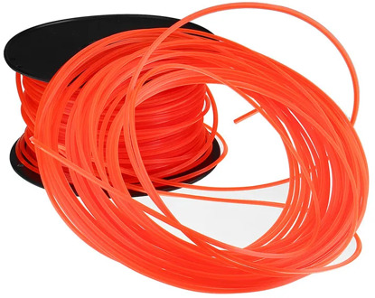 2.7mm 50m/120m Mowing Nylon Rope Line Strimmer Brushcutter Trimmer Long Round Roll Square Grass Trimmer Head Nylon line