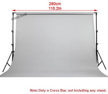 2.8 m/9.2ft Achtergrond Cross Bar Fotografie Foto Studio Vedio Achtergrond Achtergronden Ondersteuning Lat voor Light Stand Statief