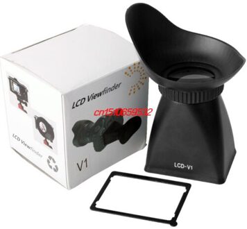 2.8X 3 "Lcd Zoeker Magnifier Oogschelp Oogschelp Extender V1 Voor 5D Mark Ii 7D /500D V Met tracking Nummer
