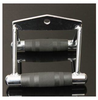 2 Bar Gym Workout Handvat Attachment Stijgbeugel Swated Rij Trekken Fitness W/Pad
