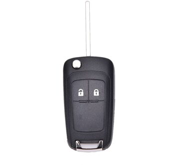 2 Button Flip Remote Key Case Shell Voor Chevrolet Epica Lova Spark