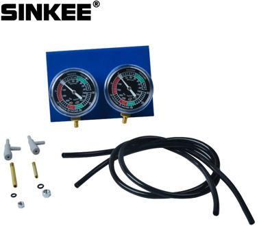 2 Carburetor Carb Vacuum Gauge Synchronizer Synch Guage Set Cylinder Synchronisation Balancing Motorcycle SK1868