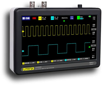 2 Channel 100MS/s MINI Nano1013D Professional Portable Digital Oscilloscope Digital Probe Digital Touch Tablet Oscilloscope