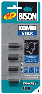 2-componentenlijm Kombi Stick Portion 4 x 5 g