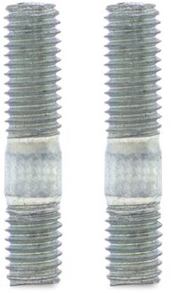 (2) crf 250 450 Cilinderkop Uitlaat Stud Bouten Voor Honda Atv Motorfiets Dirt Bike Trx Atc 200 250 300 350 400 450