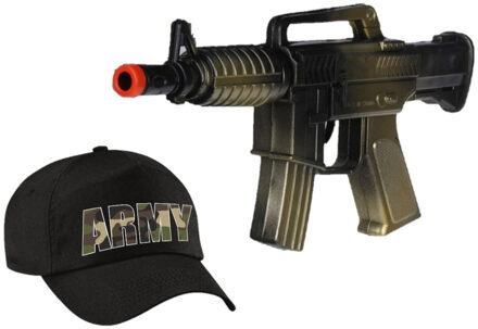 2-Delig verkleedaccessoires set leger/soldaten voor volwassenen