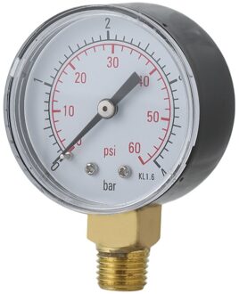 2 "Dial Display Droog Utility Digitale Vacuüm Manometer 1/4" Npt Lagere Mount -30HG/0Ps pressure Meter Gauge Manometers