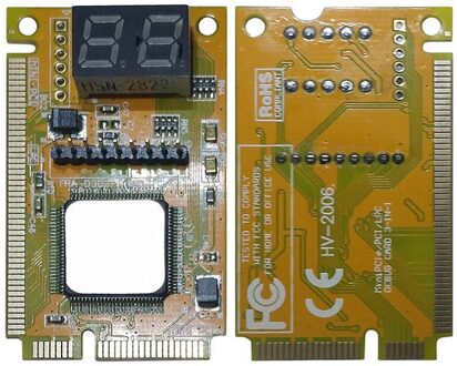 2-Digit Draagbare Computer Pc Mini Pci Pci-E Lpc Laptop Analyzer Tester Moeder Board Debug Checker Diagnostische Kaart