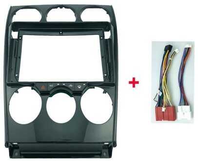 2 Din 9 Inch Auto Radio Fascias Voor Mazda 6 2004 Dashboard Frame Installatie Dvd Gps Mp5 Android multimedia Speler