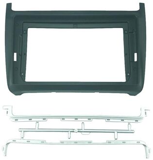 2 Din 9 Inch Auto Radio Fascias Voor Vw Polo Dashboard Frame Installatie Dvd Gps Mp5 Android Multimedia Speler