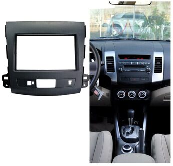 2 Din Auto Stereo Radio Dashboard Fram Mount Kit Voor Mitsubishi Outlander