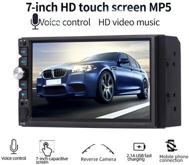 2 Din Autoradio Android Auto Mp5 Video Player Bluetooth Handsfree Usb 7 Inch Druk Sn Stereo O Met Voor carplay