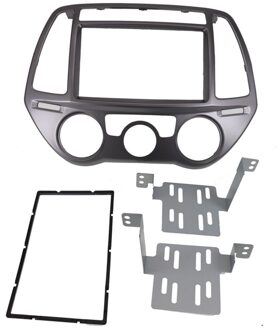 2-Din Car Head Unit Fascia Facia Radio Panel Plaat Stereo Installatie Dash Kit Voor Hyundai I20