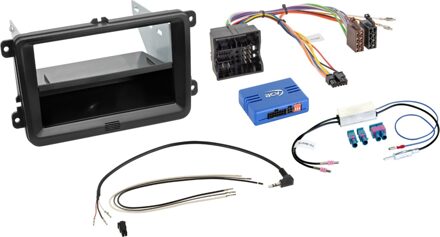 2-DIN kit met vak Seat/VW 52Pin Quadlock LFB/Antenne 611320303