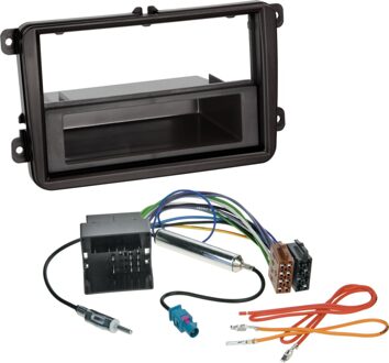 2-DIN kit Volkswagen - Seat - Skoda met opbergvak 611320102
