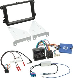 2-DIN Kit Volkswagen - Seat - Skoda zwart 6213203007