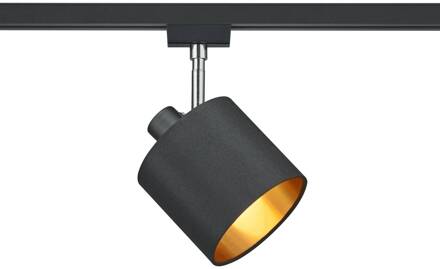 2-fase rail lamp Duoline zwart met goud 78330179