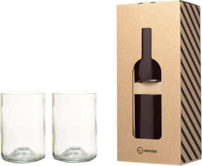 2 glazen helder GVP 2GL in GV