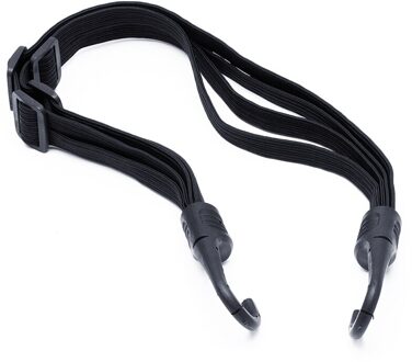 2 Haken Motorfietsen Sterkte Intrekbare Helm Bagage Elastisch Touw Band