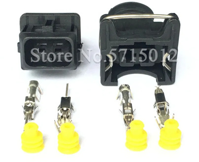 2 Hole EV1 282762-1 Auto Waterproof Electrical Wire Connector Plug Fuel Injector Socket Adapters