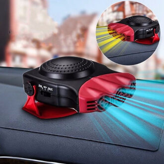 2 In 1 12V 150W Auto Heater Draagbare Verwarming Auto Fan Voorruit Ontdooien Rijden Ontdooier Voorruitverluchting Met swing-Out Handvat Gl