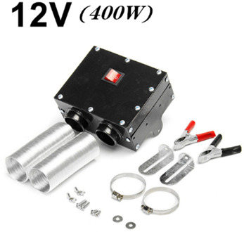 2 In 1 12V24V 400W Auto Heater Draagbare Auto Heater Mute Snelle Verwarming Ventilator Voorruit Ontdooit Defogger