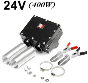2 In 1 12V24V 400W Auto Heater Draagbare Auto Heater Mute Snelle Verwarming Ventilator Voorruit Ontdooit Defogger