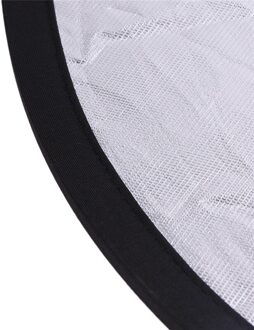2 In 1 55-60Cm Light Mulit Inklapbare Disc Fotografie Reflector Zilver/Wit N7MC