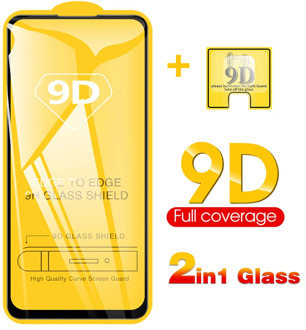 2-in-1 9D Camera + Tempered Glass For Xiaomi Redmi Note 9s Note 9 Pro Screen Protector Glass On Note 9 Pro Max protective Glass