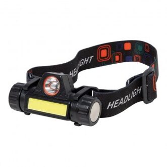 2-in-1 afneembare hoofdlamp met hoofdband